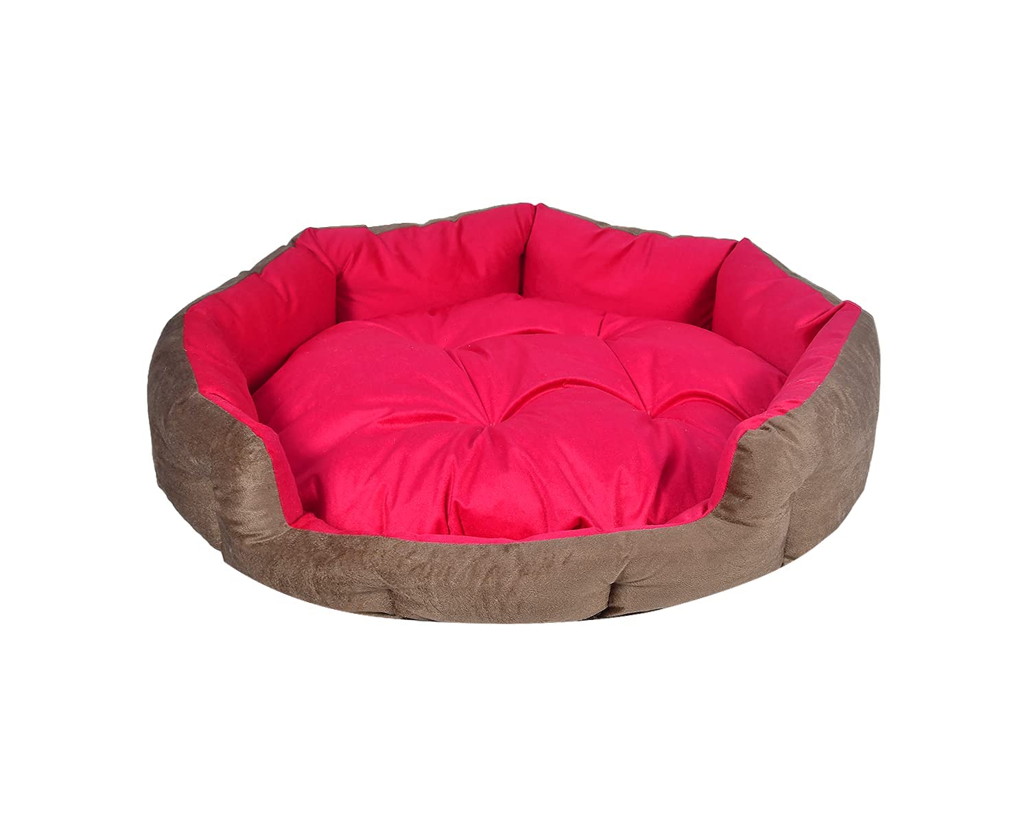slatters be royal store Reversible Dual Ultra Soft Velvet Luxury Sofa Bed PET Bed | Dog Bed | CAT Bed | Puppies Puppy Bed | Rabbit Bed (Product Dimensions 121 * 121 * 20 in CM) (B09FTDC61B) Amazon Price History, Amazon Price Tracker