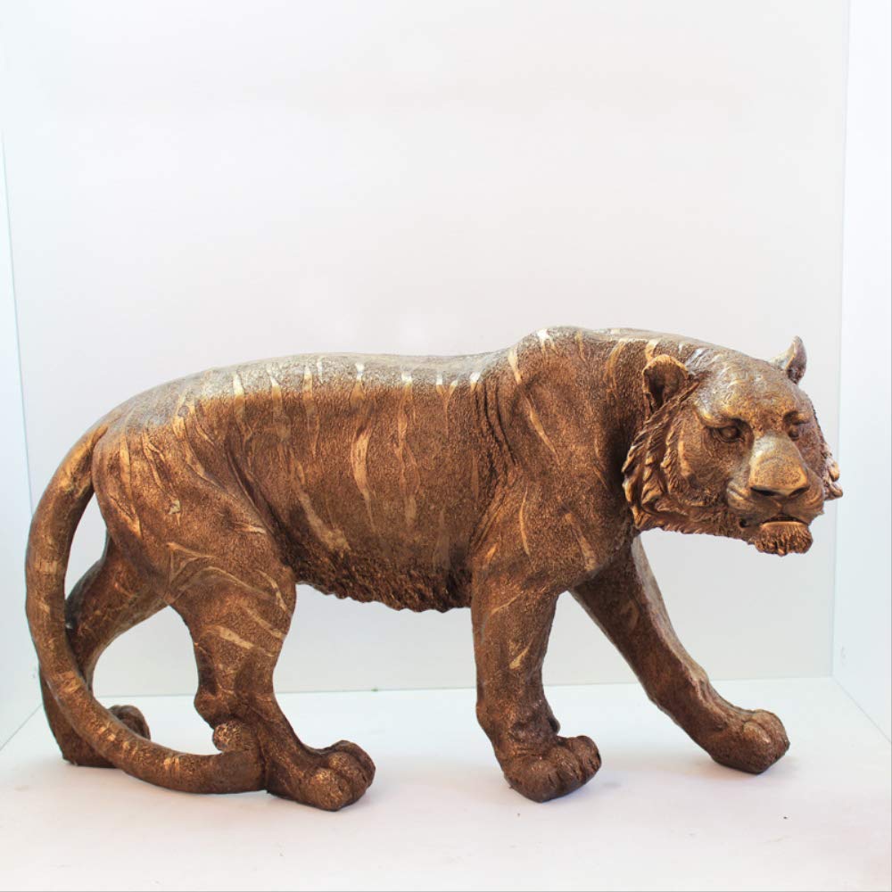 Cadeaux d'affaires créatifs : offrez cette statue de tigre unique et peinte à la main