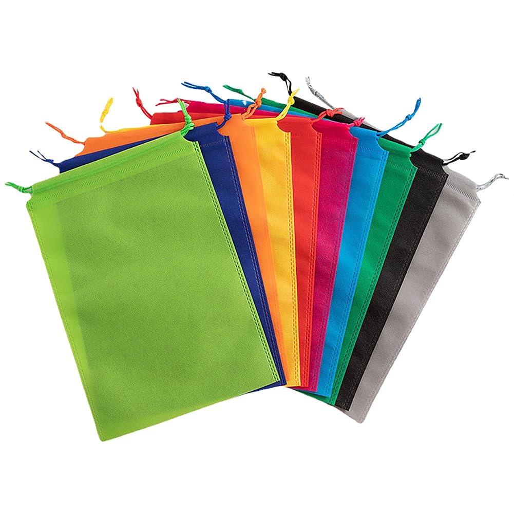 20 Pcs 30 x 40cm Cloth Shoe Bags Drawstring Shoe Pouches Dust Proof Shoe Bags Fabric Shoe Pouches Large Shoe Storage Bags Dust Proof Shoe Bags for Men