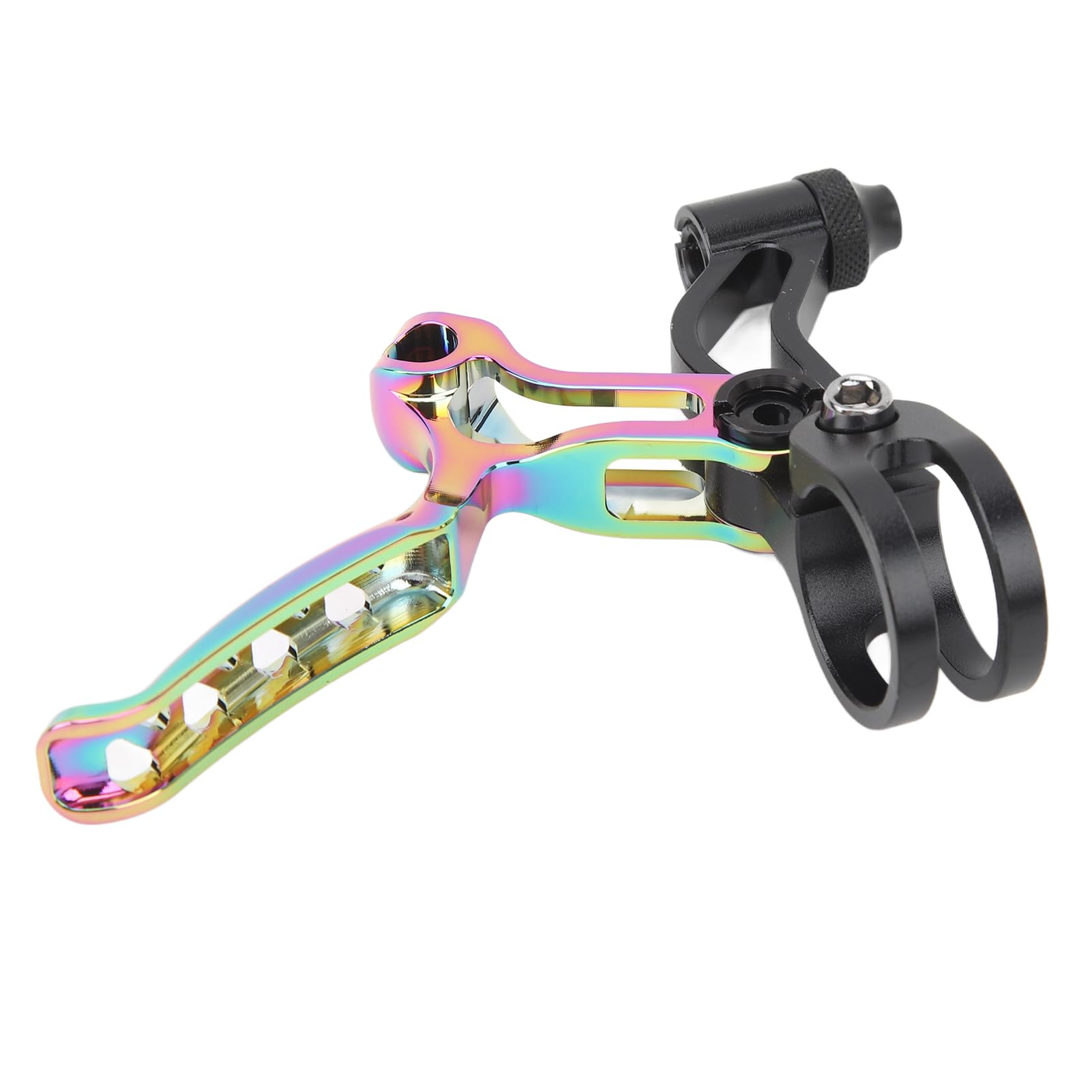 Leva del freno per bicicletta, fresata CNC in lega di alluminio ad alta durezza con cavo leggero, universale per manubrio da 22,2 mm, mountain bike, bici da corsa, bicicletta per bambini