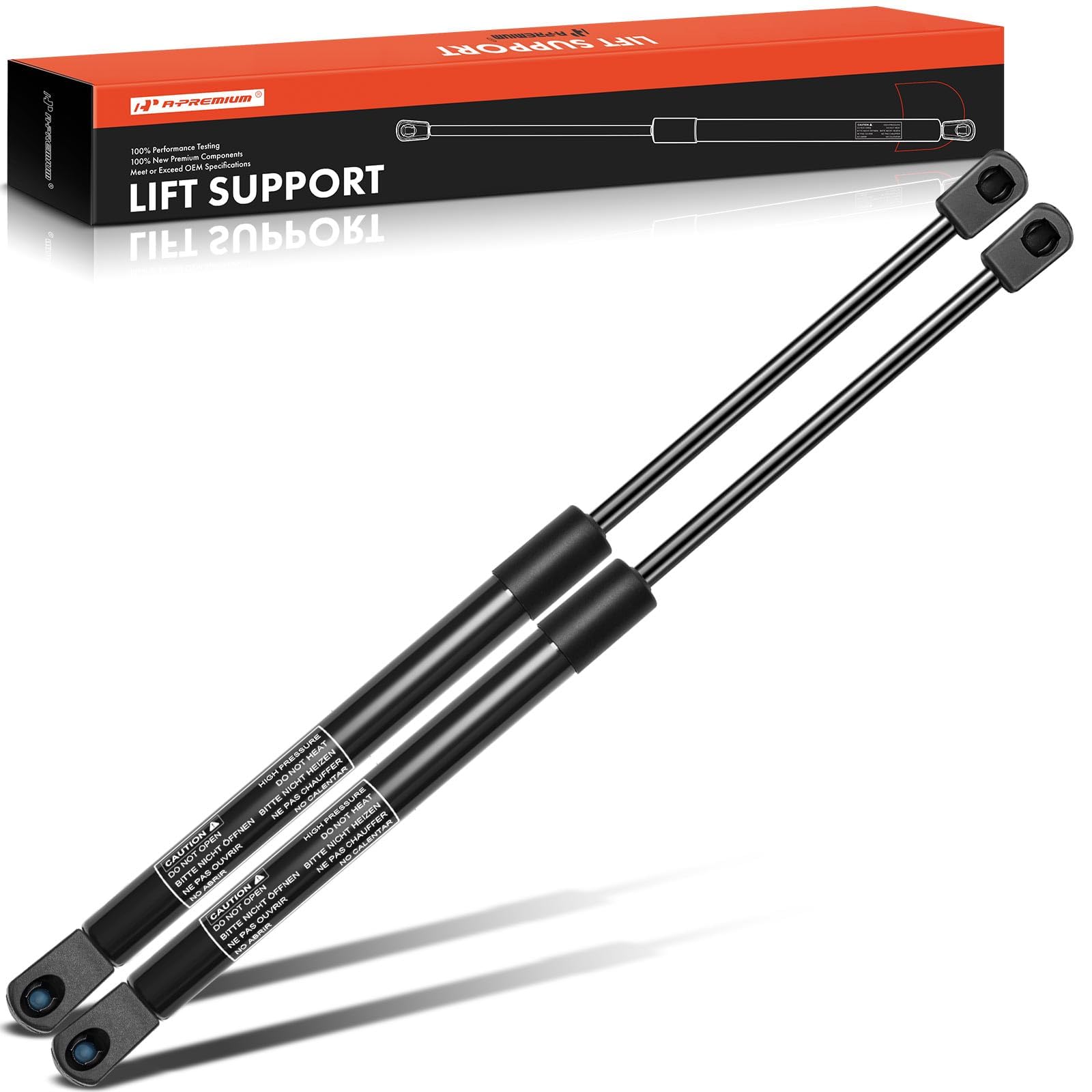 Photo 1 of A-Premium Front Hood Lift Supports Gas Spring Struts Compatible with Ford F-250/F-350/F-450/F-550 Super Duty 2011 2012 2013 2014 2015 2016 2-PC Set