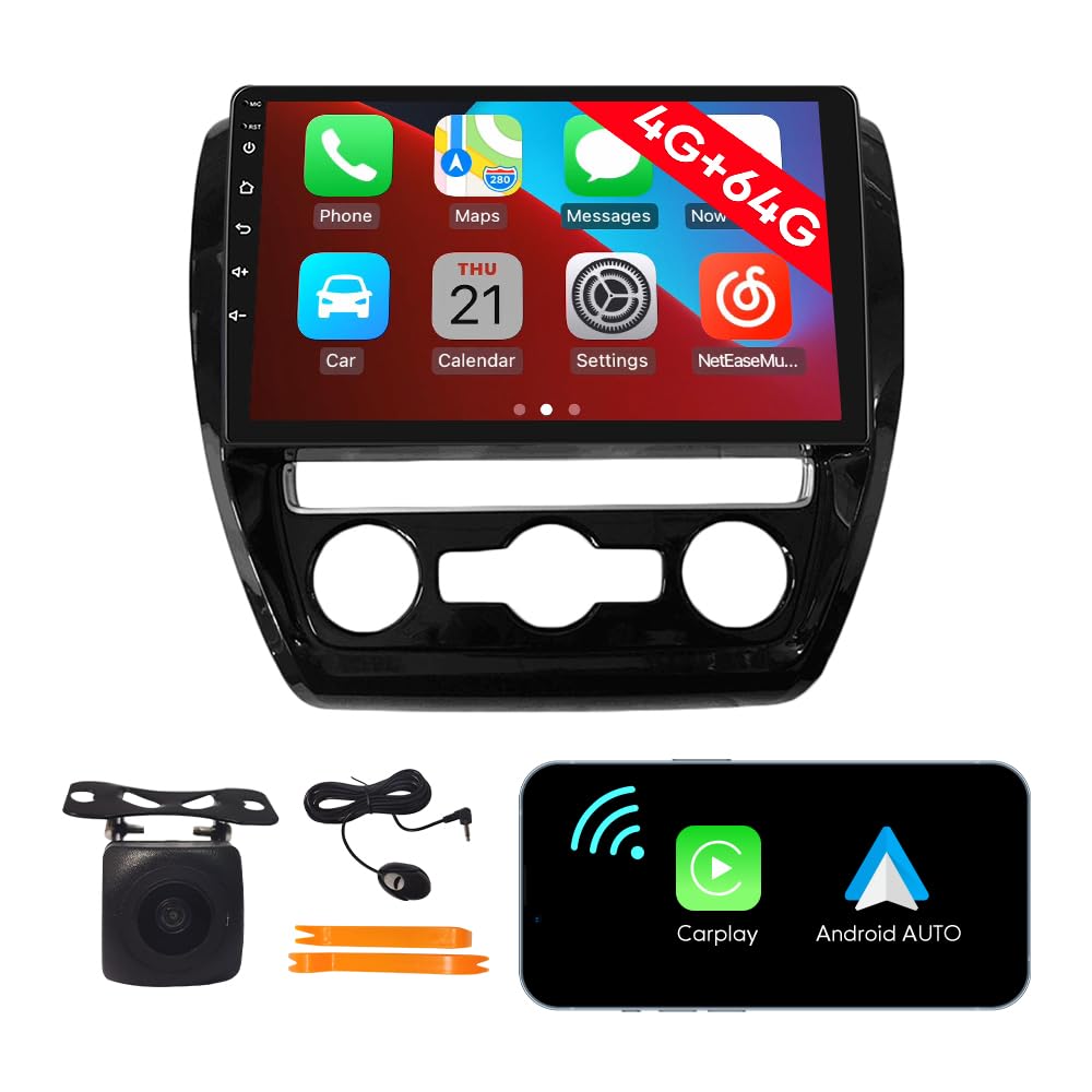 [4G 64G] Android Car Stereo FM Radio Carplay Android Auto 10