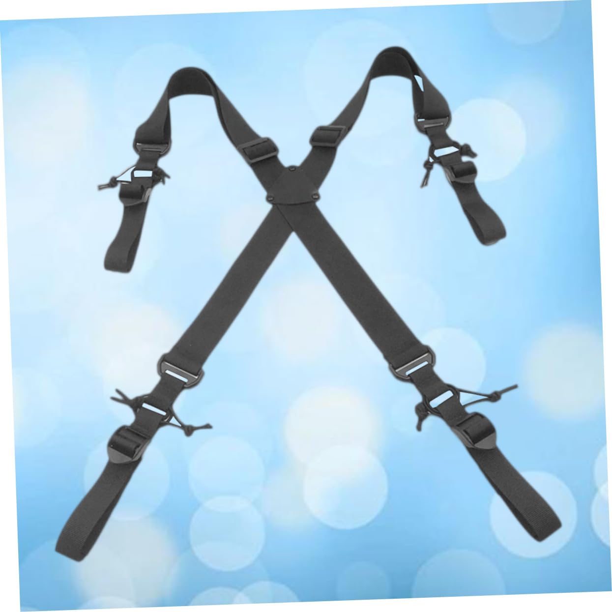 ibasenice Weight Belt x Shape Suspenders Bag Adjustable for Men Duty Back Brace Design