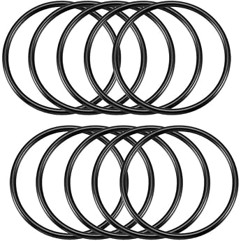 sourcing map O-Rings Seal 56 mm OD 50 mm ID 3 mm Width Pack of 10