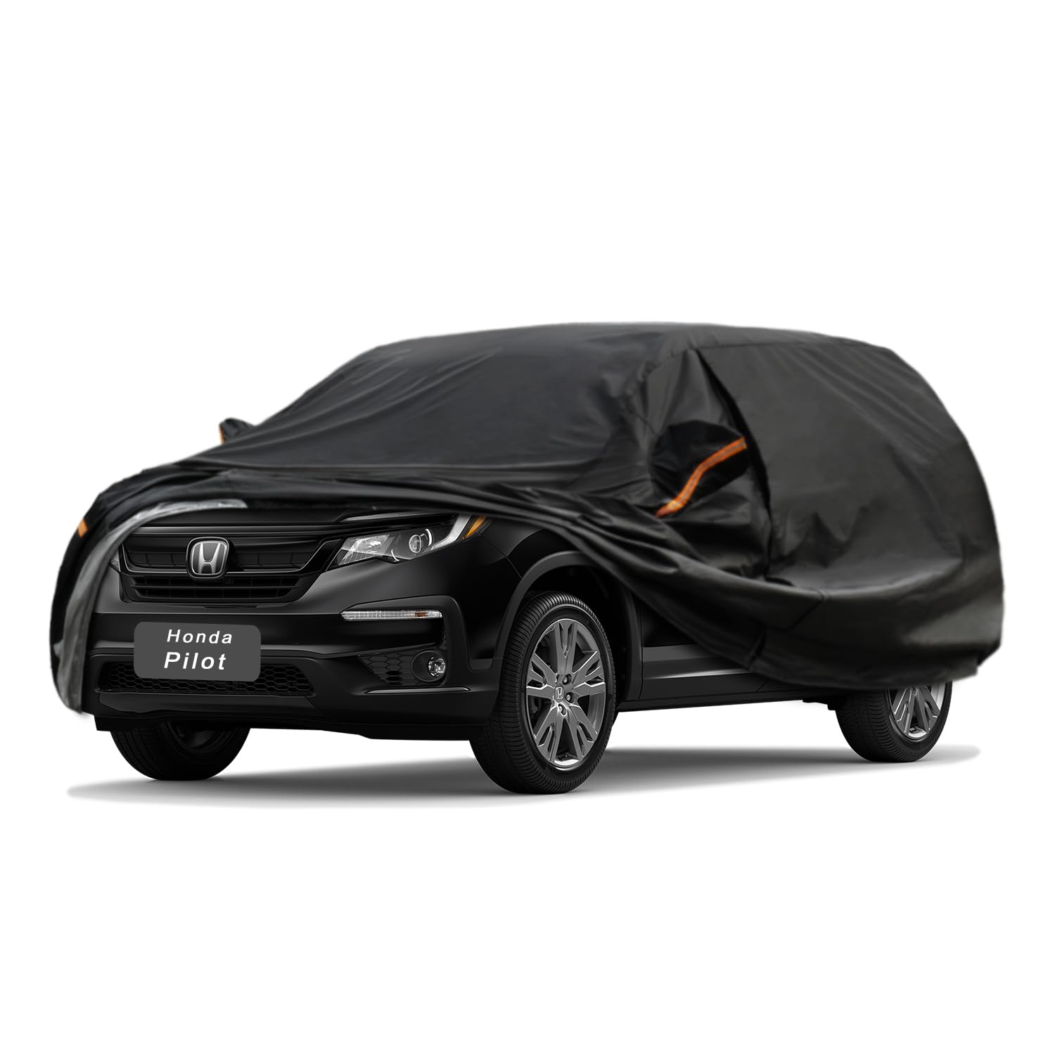 GUNHYI 7 Layer SUV Car Cover Custom Fit Honda Pilot (2008-2025) Waterproof All Weather, Heavy Duty Outdoor Snow Sun Rain Uv Protection (Ships from US Warehouse, Delivery 3-8 Days)
