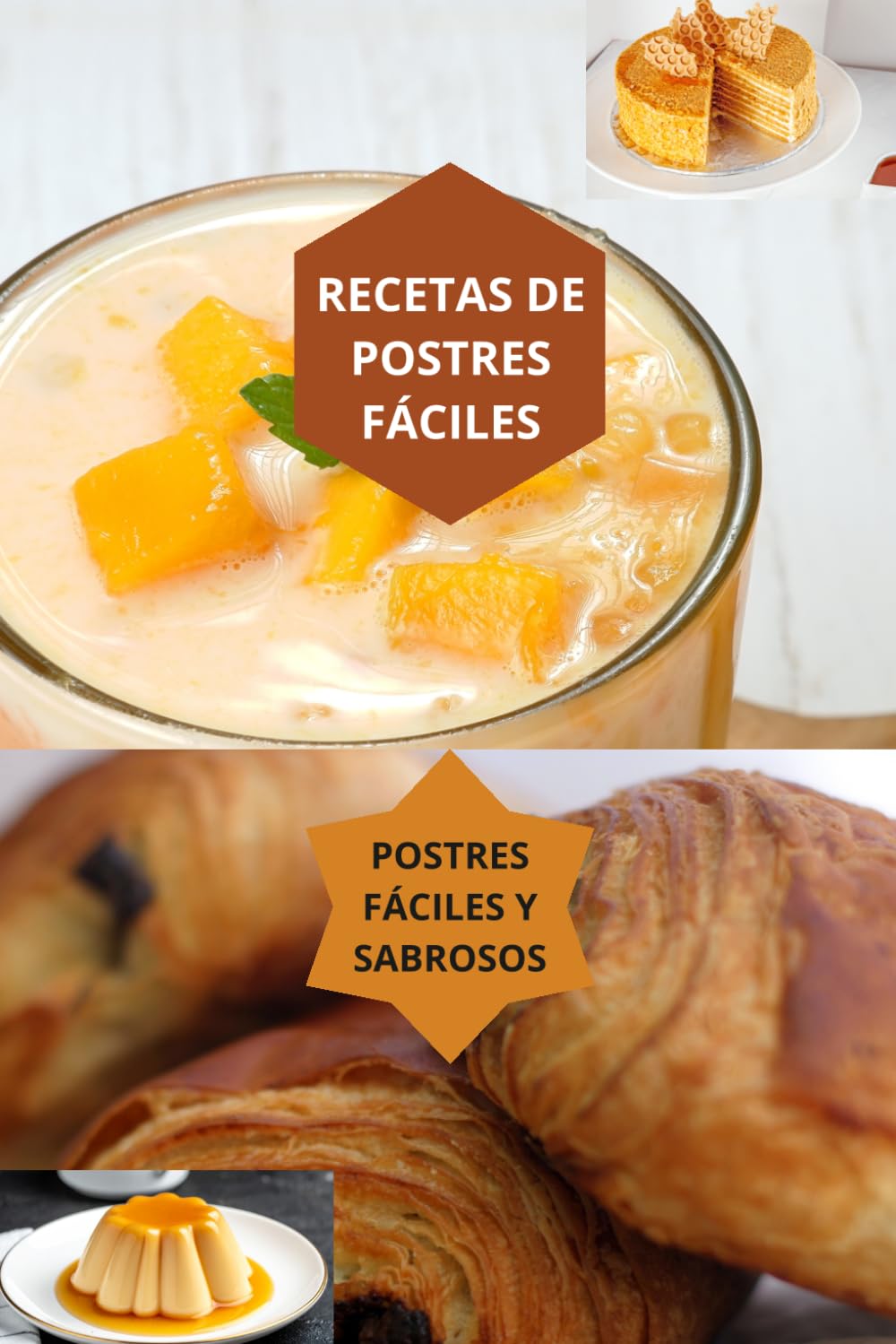 RECETAS DE POSTRES FÁCILES: POSTRES FÁCILES Y SABROSOS-postres rápidos-postres ligeros