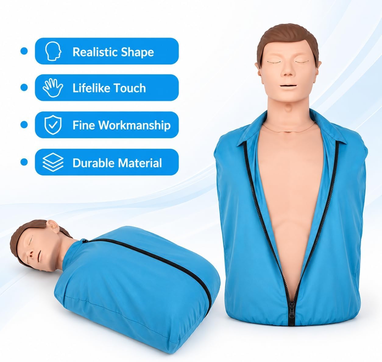CPR-Trainingspuppe für Erwachsene, mit Kompressions-Feedback