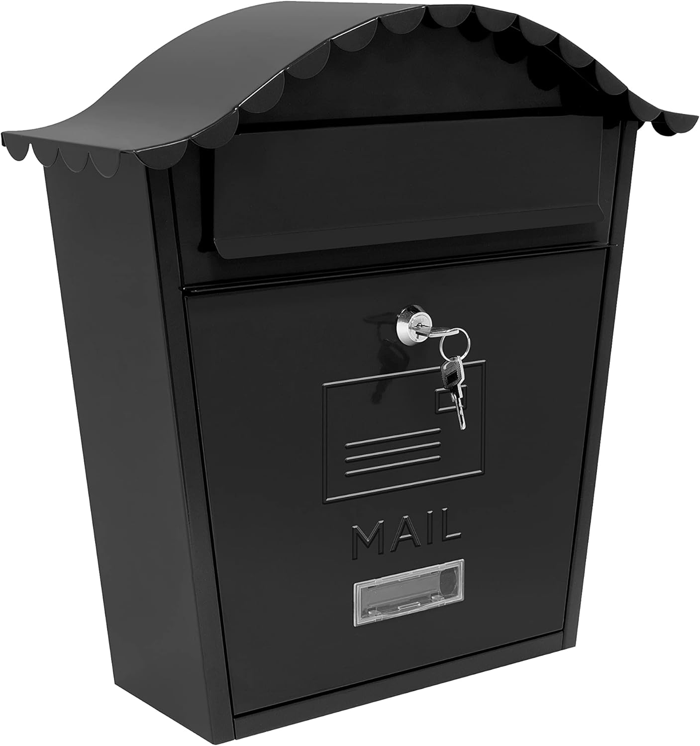 GardenKraft WallMounted Letterboxes / 2 Styles and 5 Colours/Secure