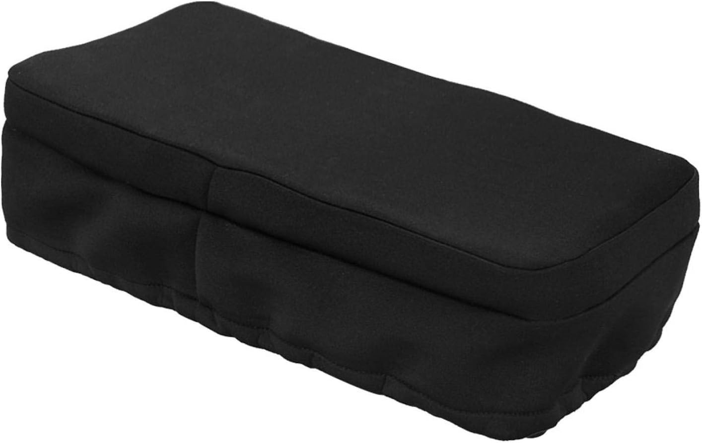 Knee Walker Pad Knee Roller Seat Knee Roller Seat Cushion Knee Scooters Pad, 13.38x7.07x1.38inch, for Office Clerks, Driving Drivers (Black)