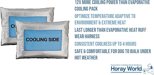 Miniatura 4 de Innovador paquete de enfriamiento para chaleco de refrigeración para perros (XL)