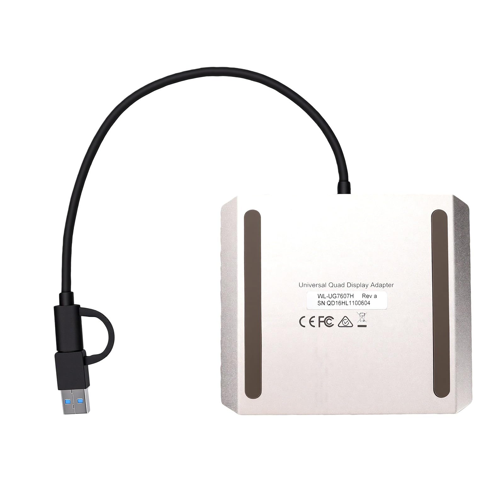 USB C Docking Station, 4K Multiport Adapter Hub