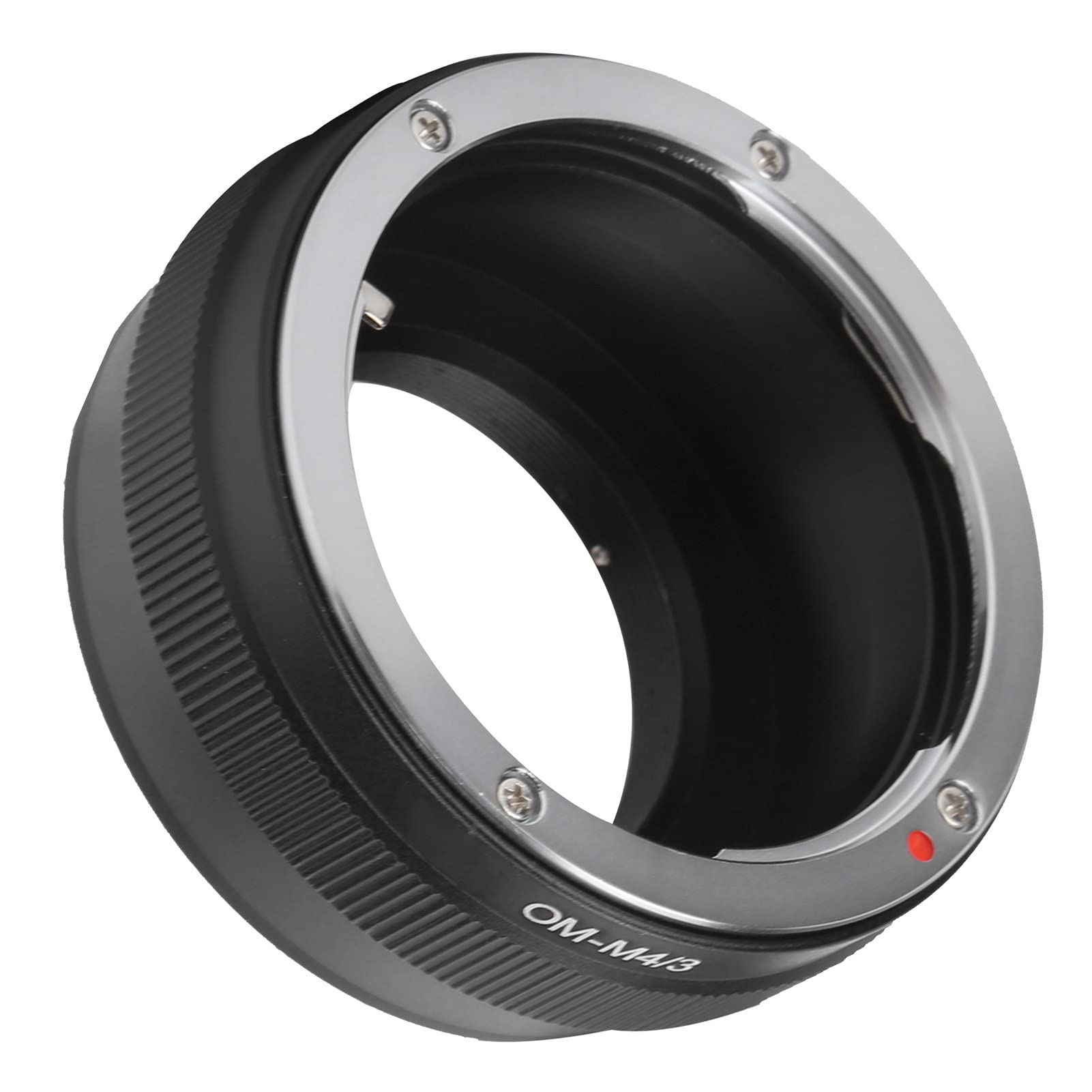 VBESTLIFE Bague D'adaptation de Convertisseur OM4/3, pour Objectif Om vers pour Appareil Photo à Monture M4/3, Om 4/3