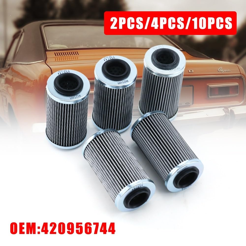 Spin sul filtro dell'olio 4 pezzi/10 pezzi 420956744 Elemento filtro olio auto adatto per GTX300 GTI130/155/170 RXP300 GTR230 RXT300 RXT X GTX 170/230/300(10PCS)
