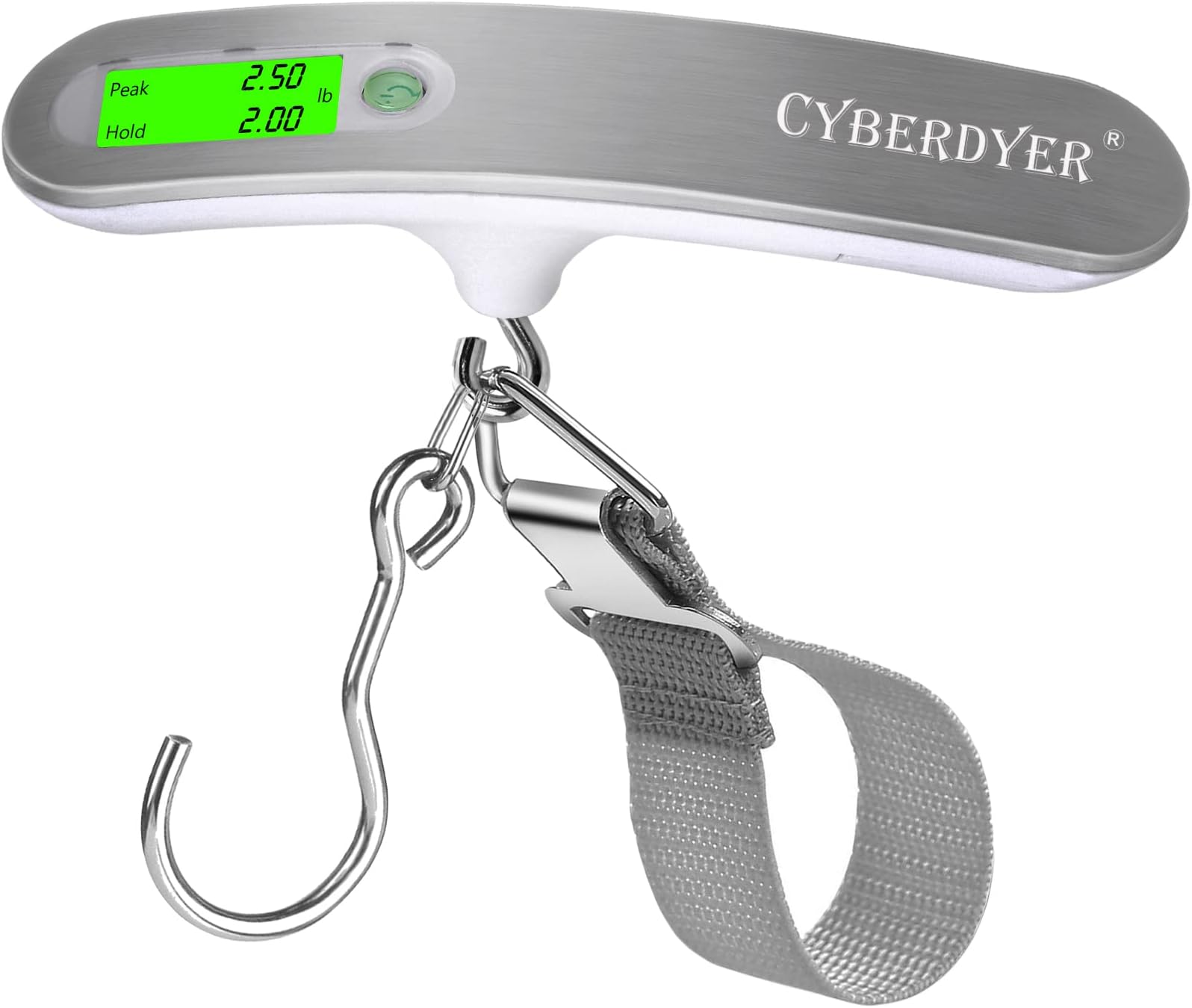 110 lbs Digital Bow Scale Recurve Archery Bow Scale Bow Poundage Scale Hunting Scale Luggage Scale with Peak and Hold Scale LCD Display
