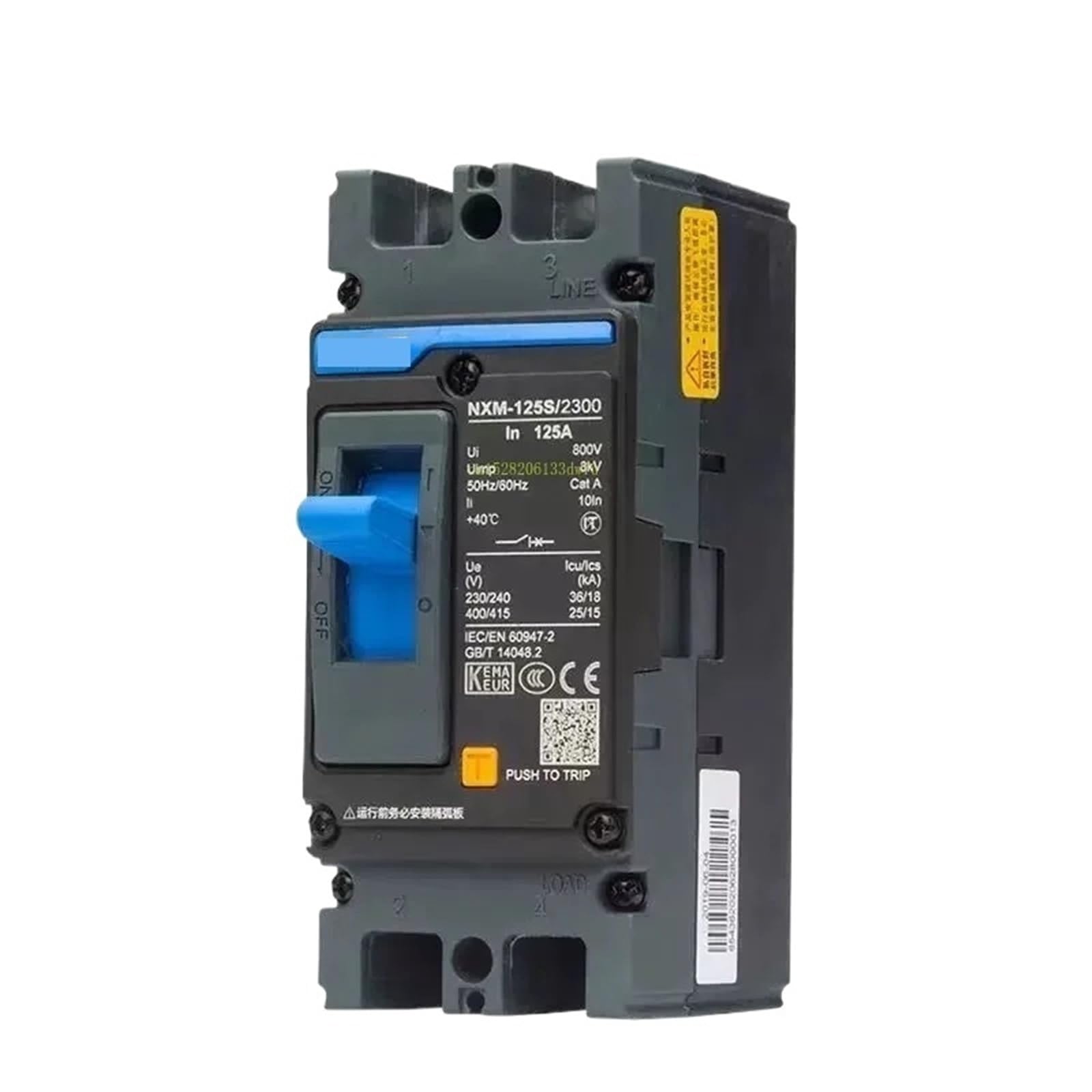 MCCB 2P 40A disjoncteur boîtier moulé pour tableau électrique