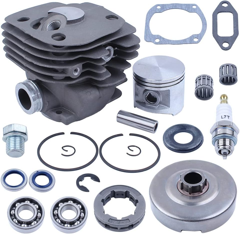 Cylinder Piston Sprocket Kit For Jonsered 2071,Cs 2171 Chainsaw 503939372