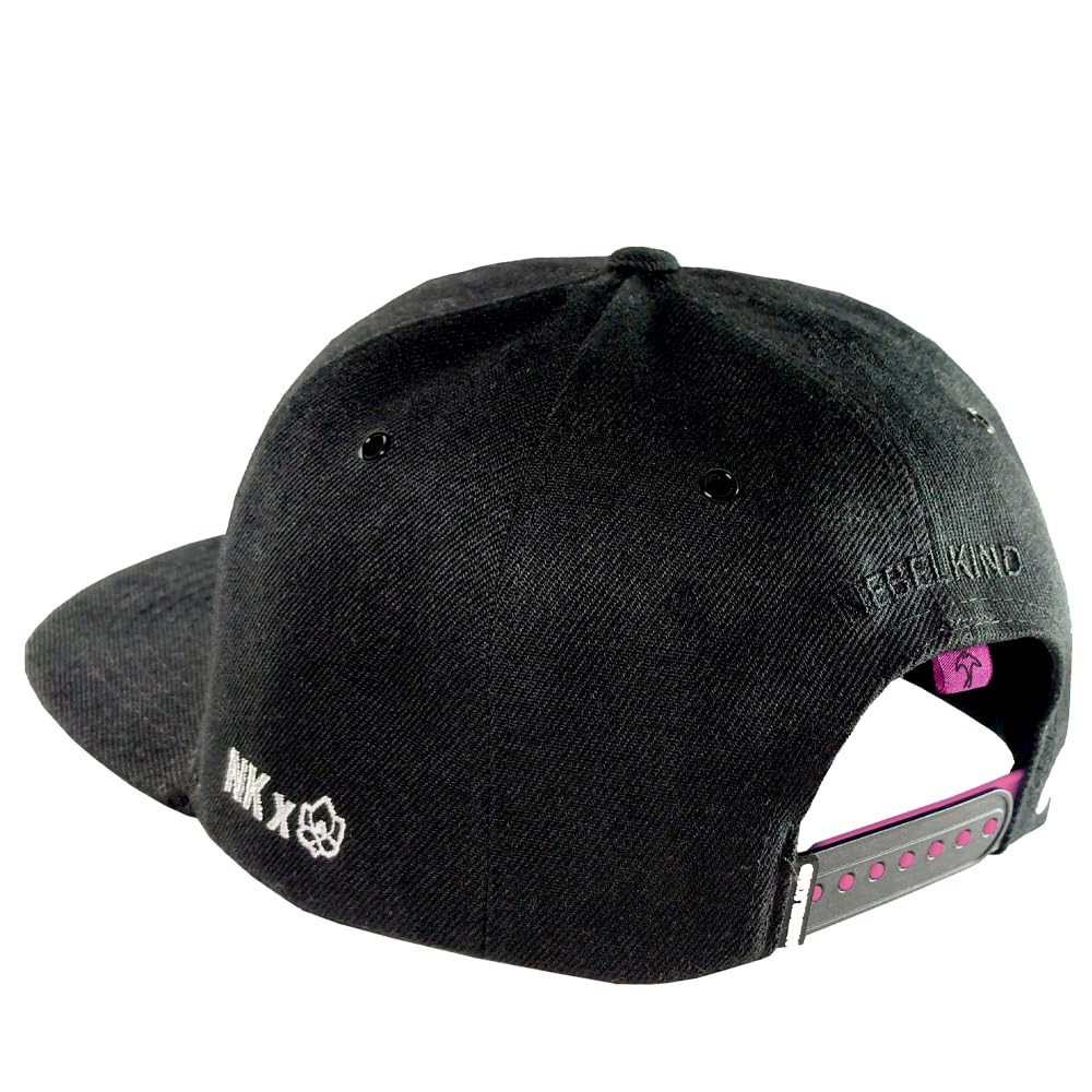 Nebelkind Casquette Snapback-Hommes Femmes Der Keller Noir, Taille Unique onesize, Taille réglable, Unisexe, Style Streetwear, Casquette de Baseball avec visière Droite, Retro