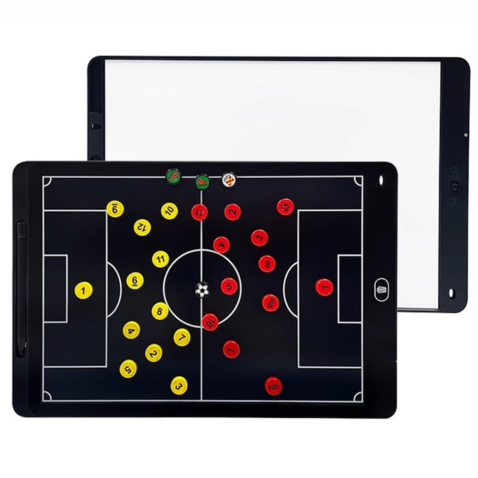 Pizarra Táctica de Fútbol LCD, Pizarra Magnética de Entrenamiento de Fútbol