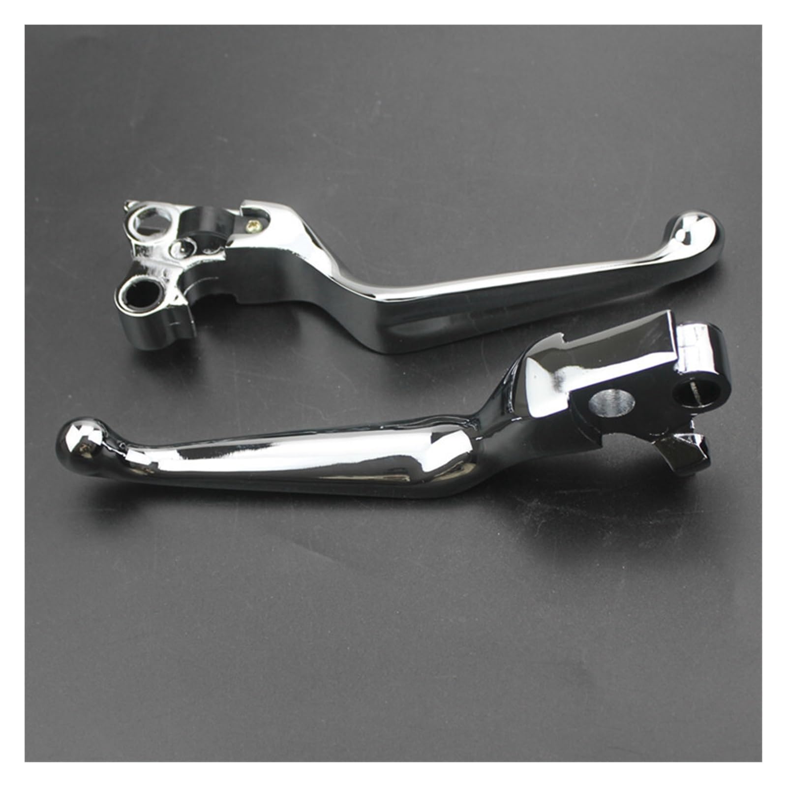 Mwbdjfod Chrome Motorcycle Brake Lever Clutch For Ha&Rley Dyna Softai Sportster Xl 883 Touring Motorcycle Clutch Brake Lever Handle Handlebar Clutchs Brakes Levers