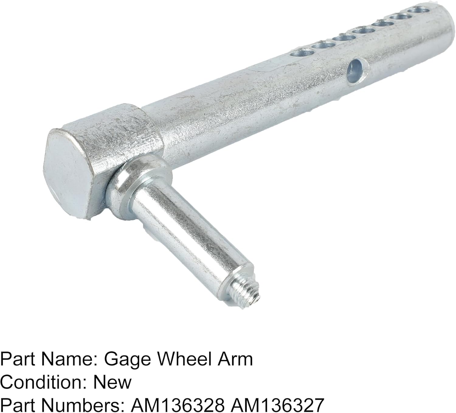 AM131288 Mower Deck RH Gauge Wheel Arm Shaft Replacement Part Fit for John Deere Mower Lawn & Garden Tractors GX345 GX355 4010 4210 GT225 GT235 X465 X575