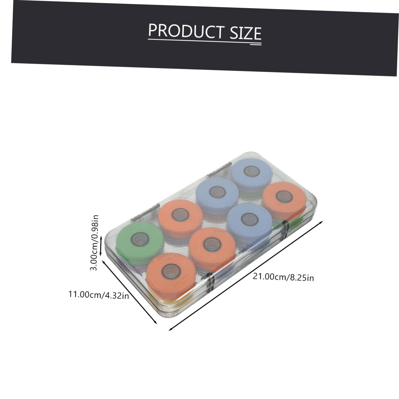 JOINPAYA 1 Set Fishing Line Holder Box Fishing Line Storage Organizer Spools for Easy Identification Capacity Reel Case for Anglers