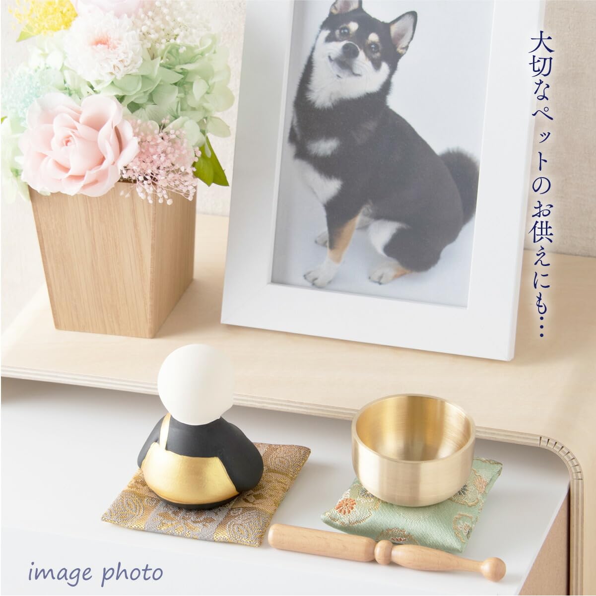 Amazon.co.jp: ○【終了】置物 お坊さん 僧侶 コンパクト 陶器 [感謝の