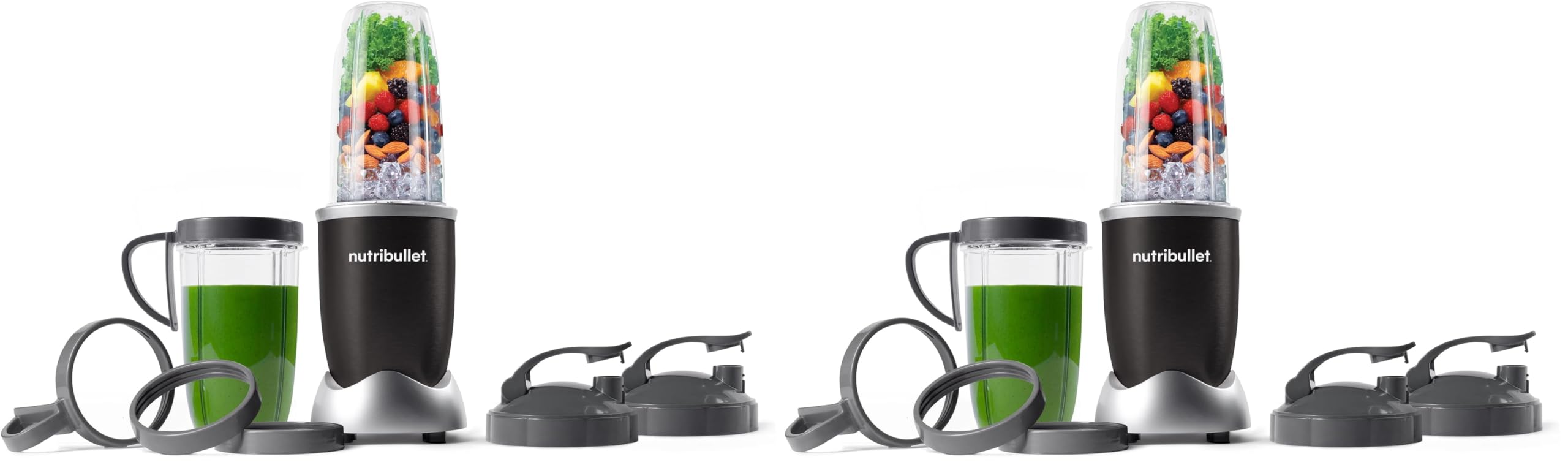 NutriBullet NB9-1301K Pro 13 Pcs Onyx Black,900W,(Pack of 2)