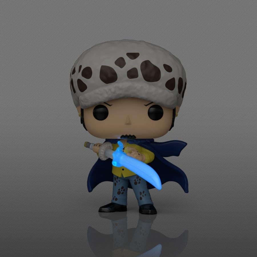 Amazon.com: Funko Pop! One Piece Trafalgar Law with Blue