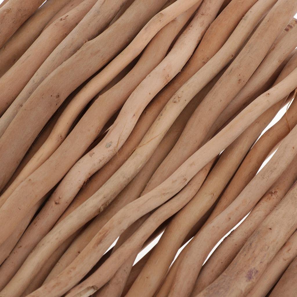 Oshhni 50pcs Natural Driftwood Branches – 20cm Long Rustic Craft Sticks For DIY, Home Decor, Wedding & Photo Props