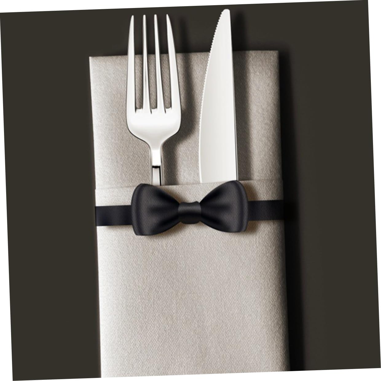 Mikinona 50 piezas Servilletas Desechables de Pulpa de Gruesas y Absorbentes para Restaurante Hotel Fiesta Decoración Mesa