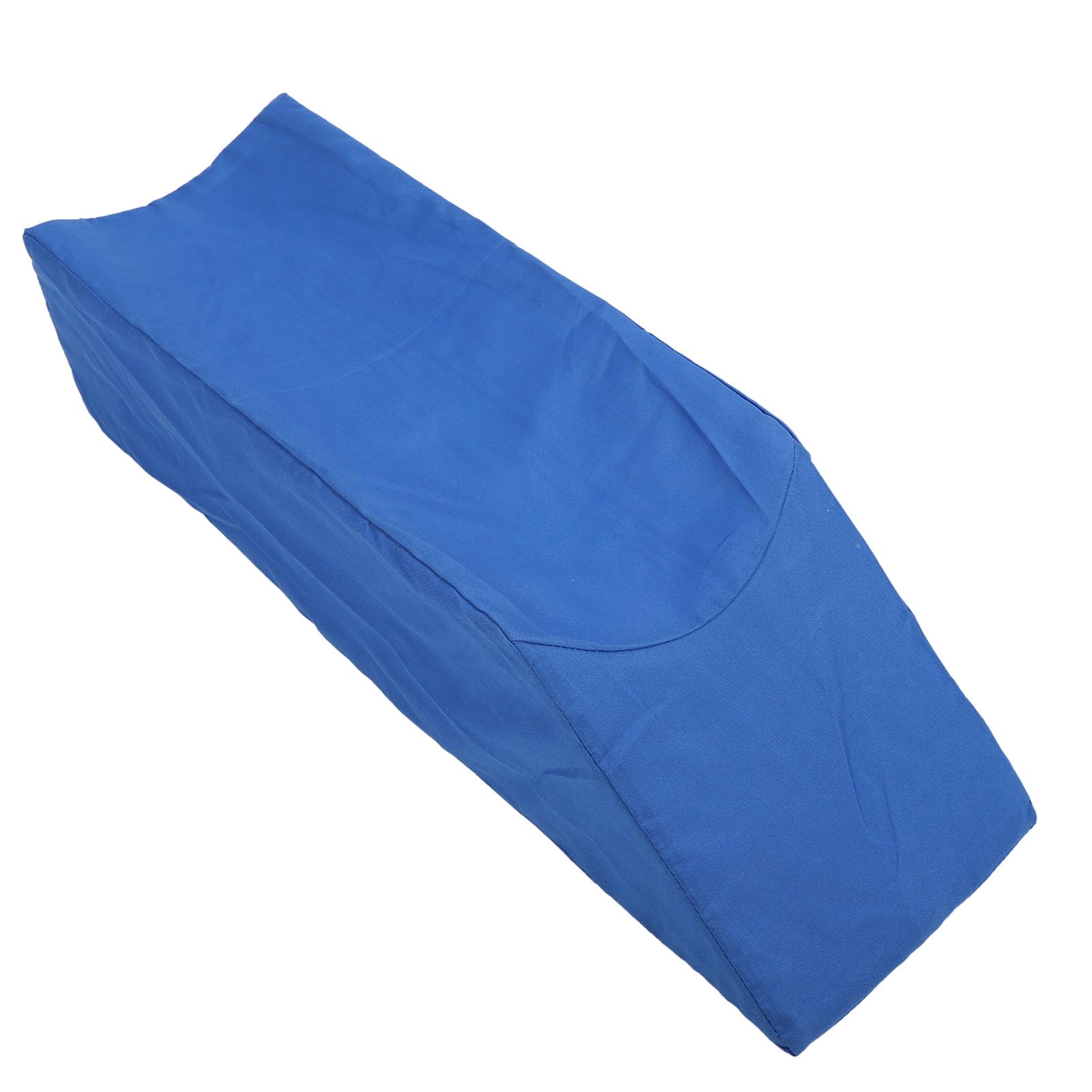Cojín de Elevación de Piernas, Cojín de Cuña de Soporte para Piernas con Diseño en Forma de U Resistente a la Deformación, Cómodo para el Hogar (Blue)
