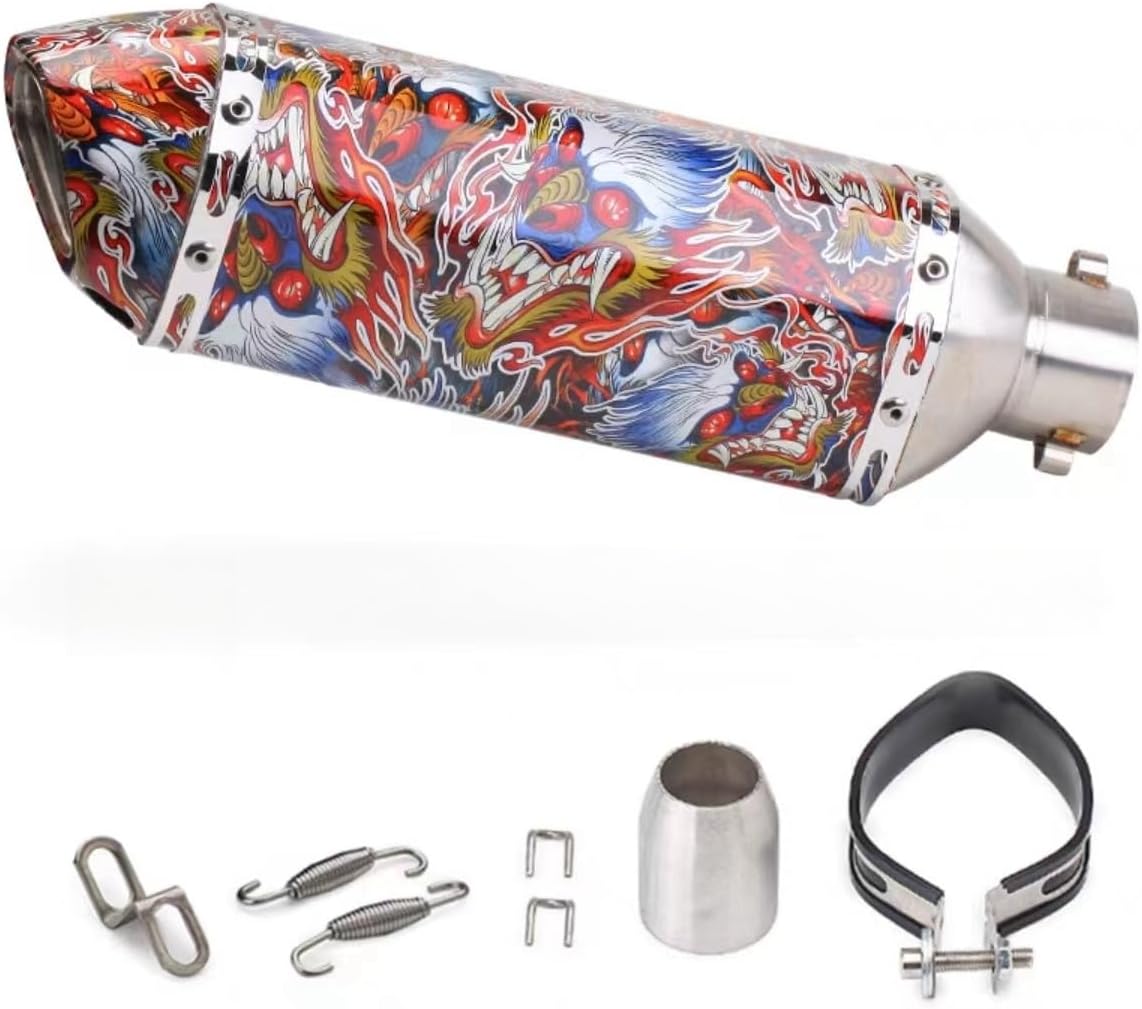 HMS ヤマハTW200 100φ砲弾マフラー SUS (Type3)マフラー 在庫有