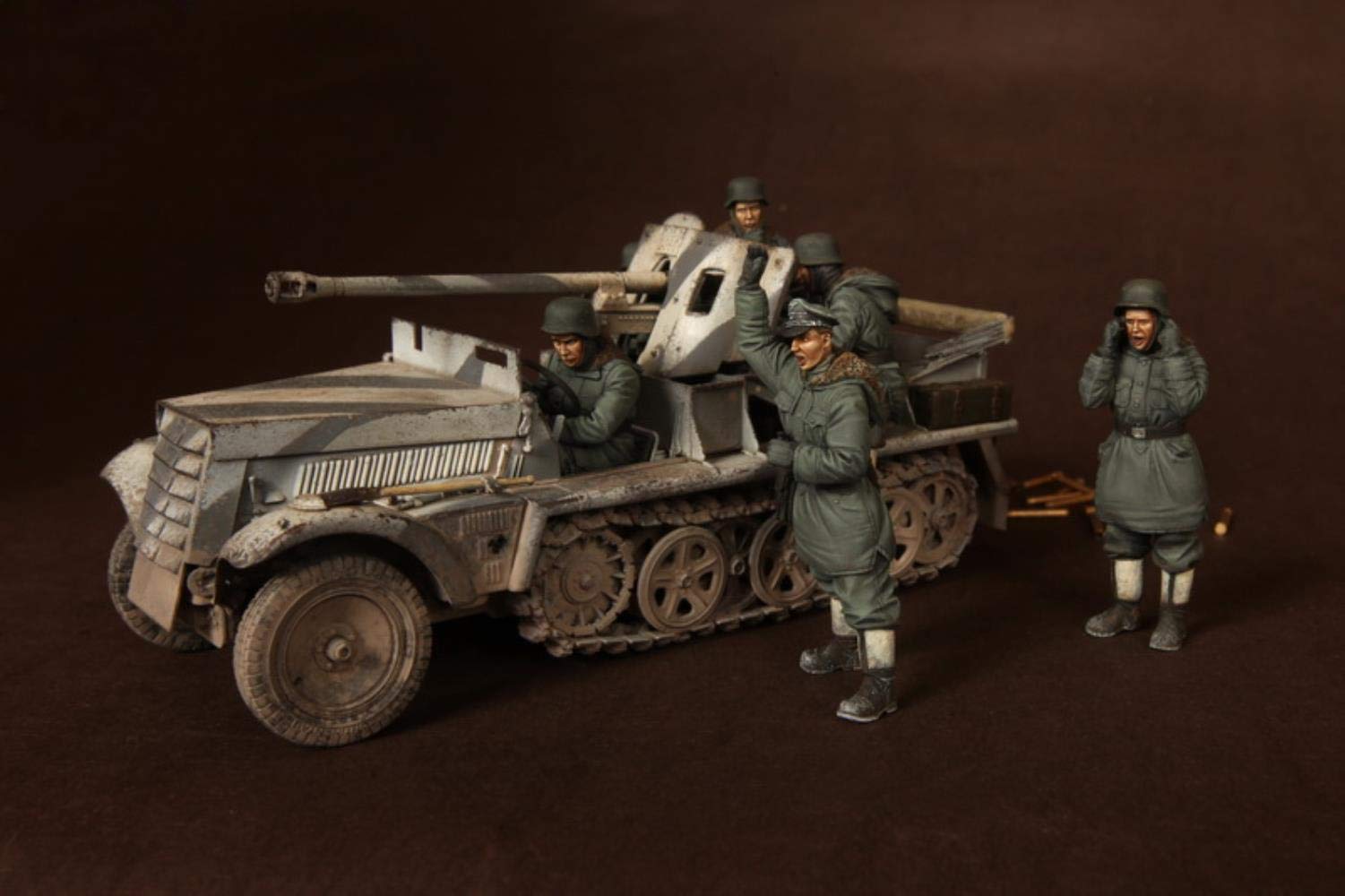 Figurine en résine 1/35 Ancien Guerrier - Kit miniature GK haute précision de 5 pièces