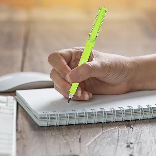 Miniatura 4 de Lápiz eterno  Lápices sin tinta eternos  Lápiz infinito para estudiantes y niños  Bolígrafo reutilizable sin tinta borrable ilimitado  Lápiz