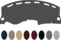 Vista 1 de Cubierta de tablero de alfombra hecha a medida para Toyota Matrix Dash Cover Dash Pad se adapta a 2003-2008 (carbón)