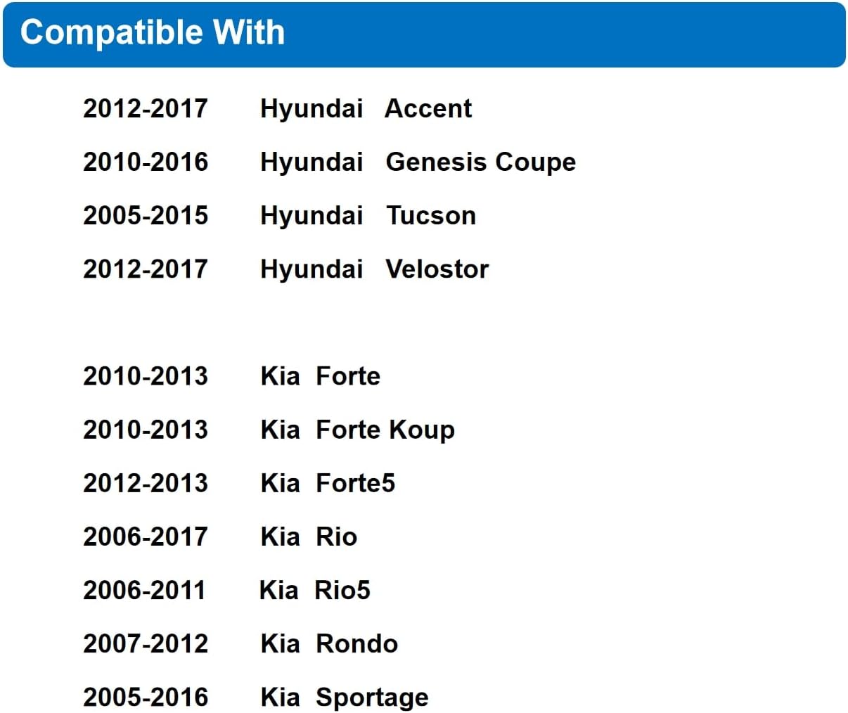 JOGOAUTO H10709 Cabin Air Filter Replacement for KIA Forte 5,Rio,Rio5,Rondo,Sportage,Hyundai Accent,Genesis Coupe,Tucson,Velostor