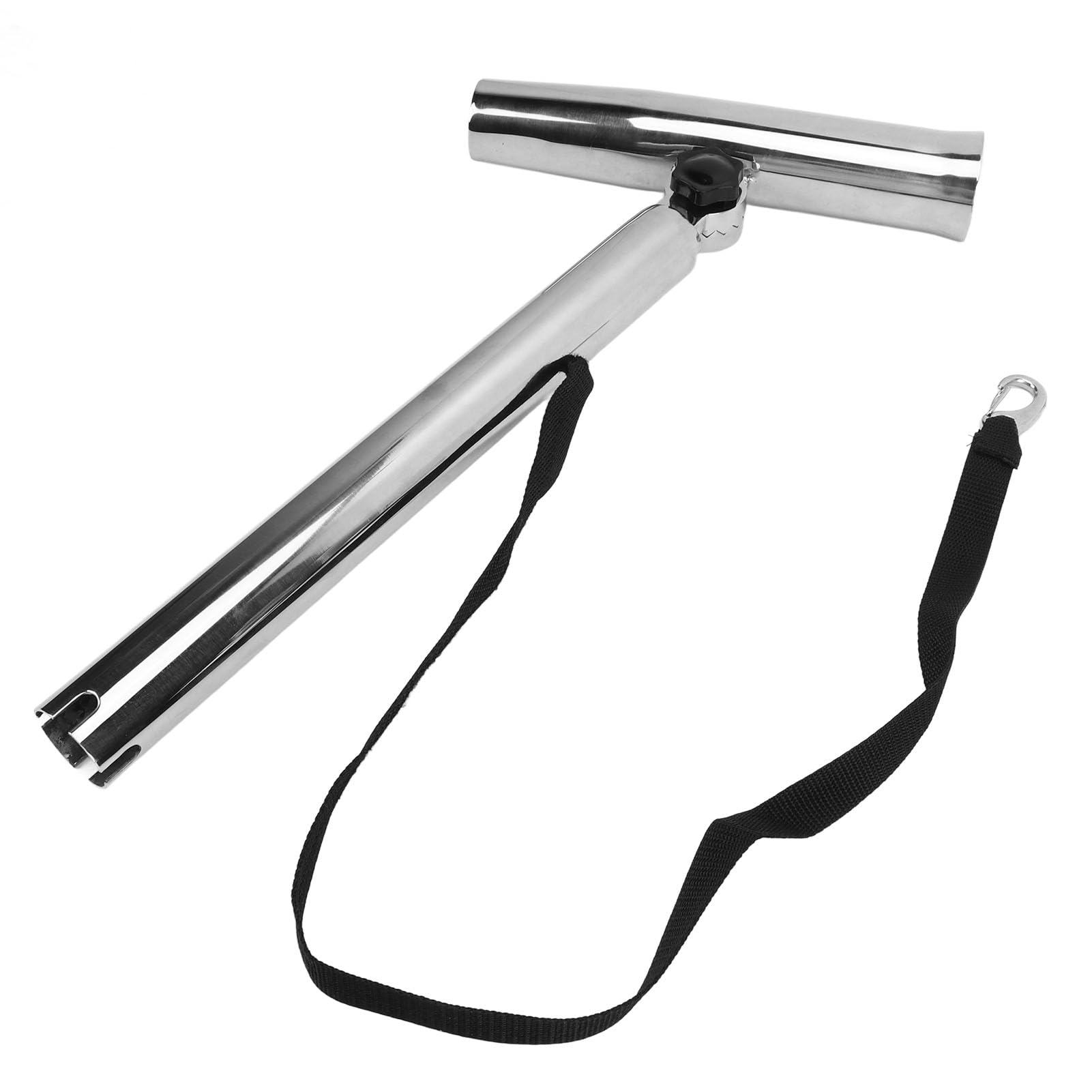 Kikumi Soporte para Caña Elegante con Estabilizador, Soporte para Caña Elegante con Estabilizador Ajustable, Resistente, Resistente Al Desgaste de 1 a 5/8 Pulgadas para Yates y Barcos