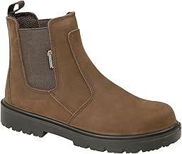 Grafters Safety Dealer Boot Safety Toe Cap & Steel Midsole Ankle Boots
