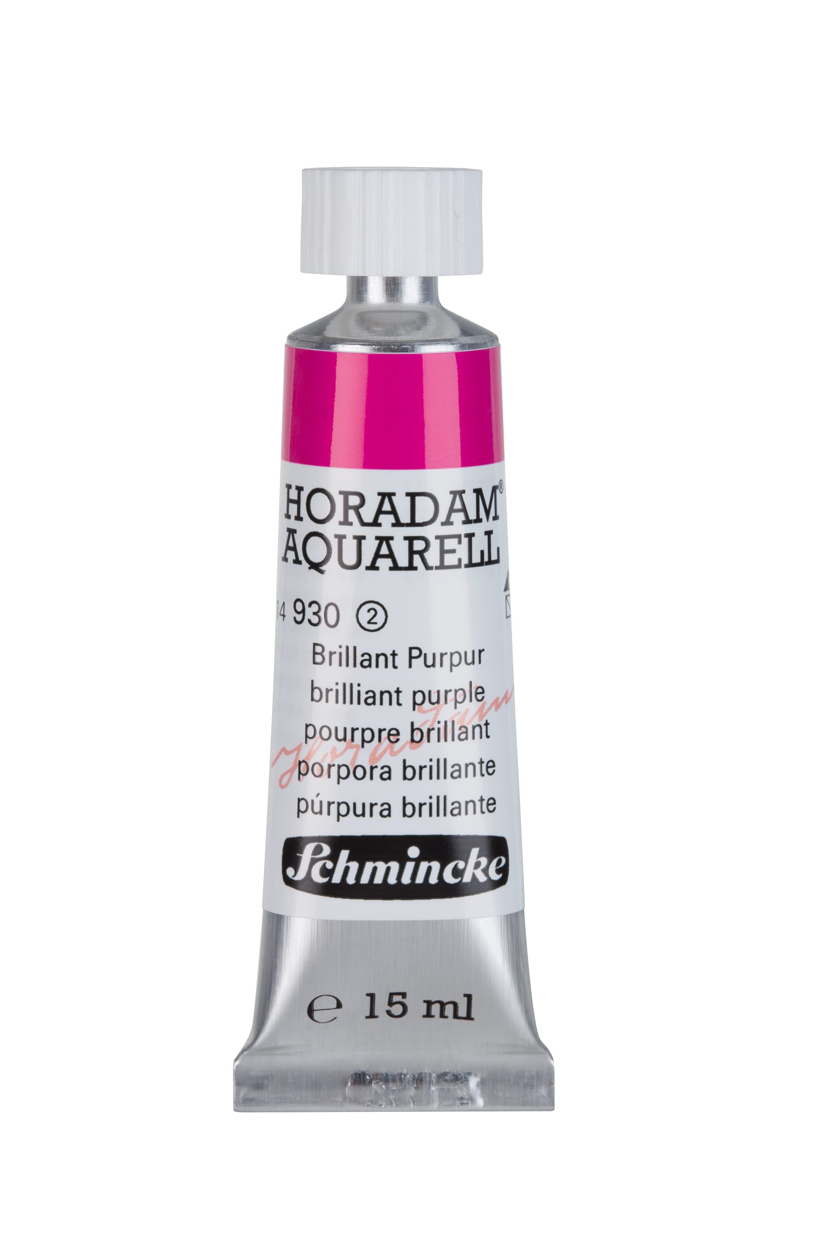 Schmincke 930 Brilliant Purple - Horadam® Aquarell - Finest Artists' Watercolours, Brilliant Purple - 5 Ml