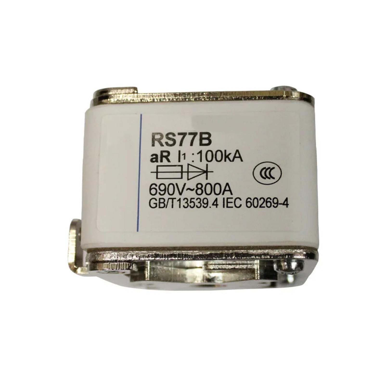 WFNKJTGO Square Fast-Melting RS77B AR 690V/800A500A 300A Ceramic Fuse(RS77B aR 690V 800A)