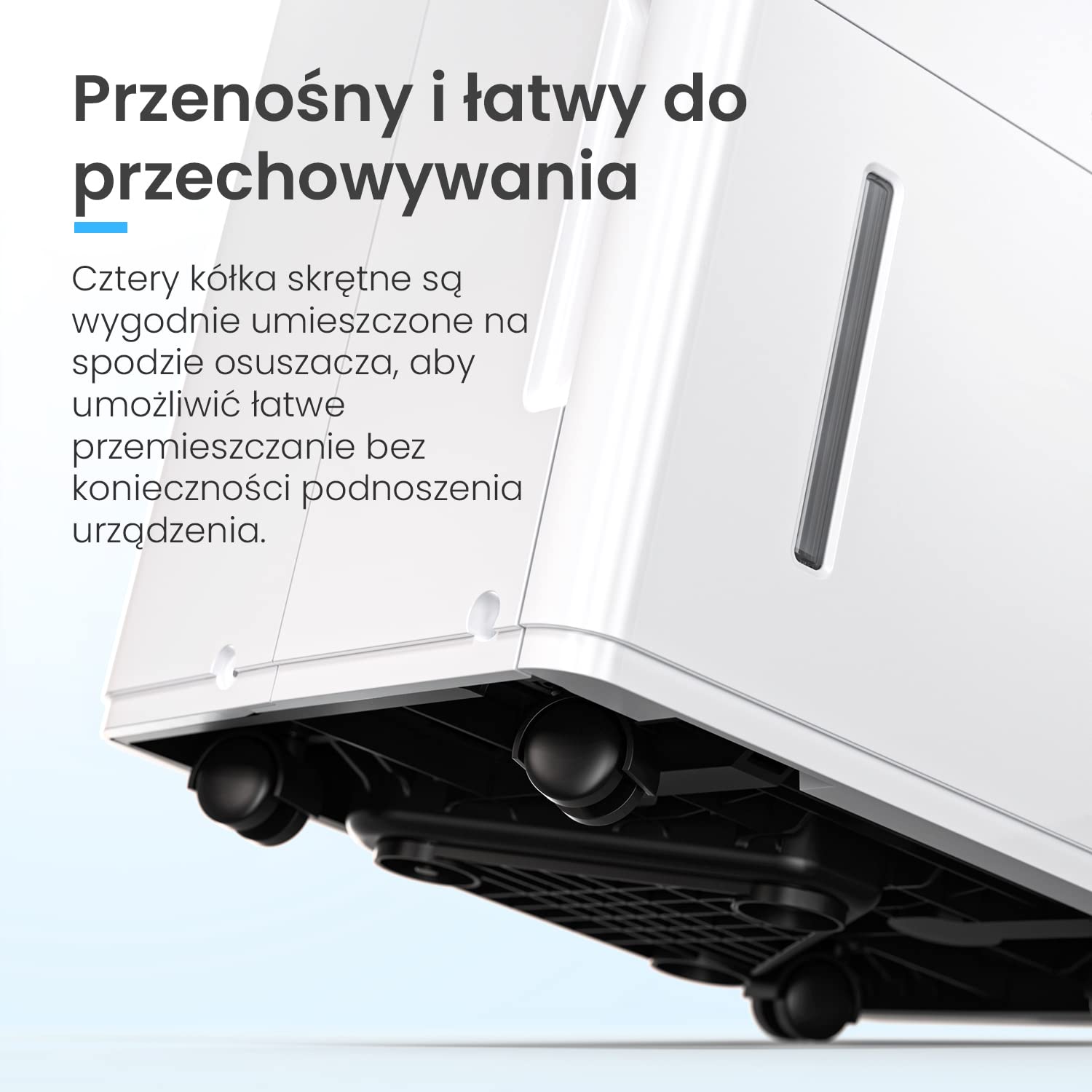 ProBreeze Duży Osuszacz Powietrza, Elektryczny Pochłaniacz Wilgoci Pleśni Kondensacji, z Aplikacją Mobilną Wężem Odpływowym, Przenośny Cichy Odwilżacz do Domu Dużego Pokoju Suszenia Prania Garażu,
