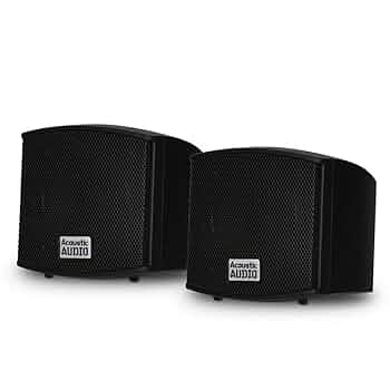 Acoustic Audio AA321Bスピーカー AA321B-2Pr 壁掛 Amazon.com: Acoustic Audio AA321B Mountable Indoor Speakers