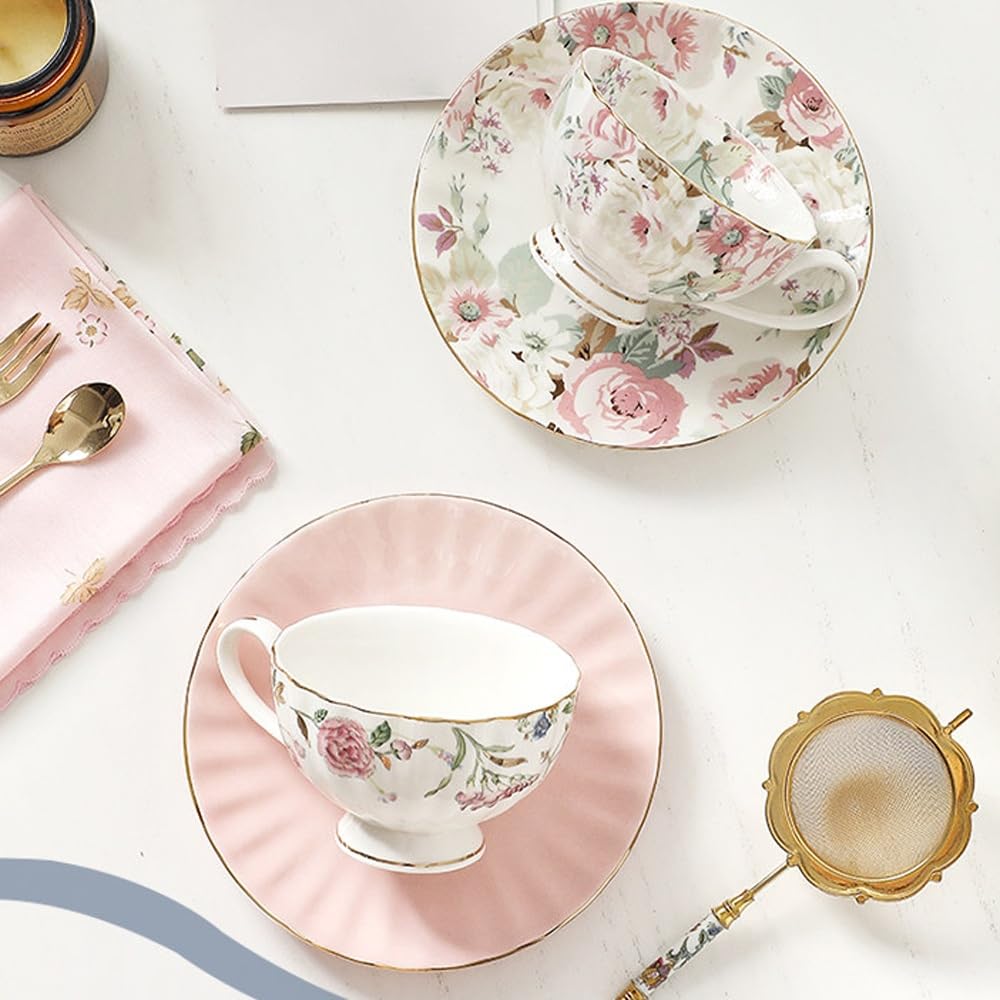 2 szt. Zestaw filiżanek i spodków do espresso, ceramiczny zestaw filiżanek do kawy i spodków, pojemniki na kawę do specjalnych napojów kawowych i herbaty