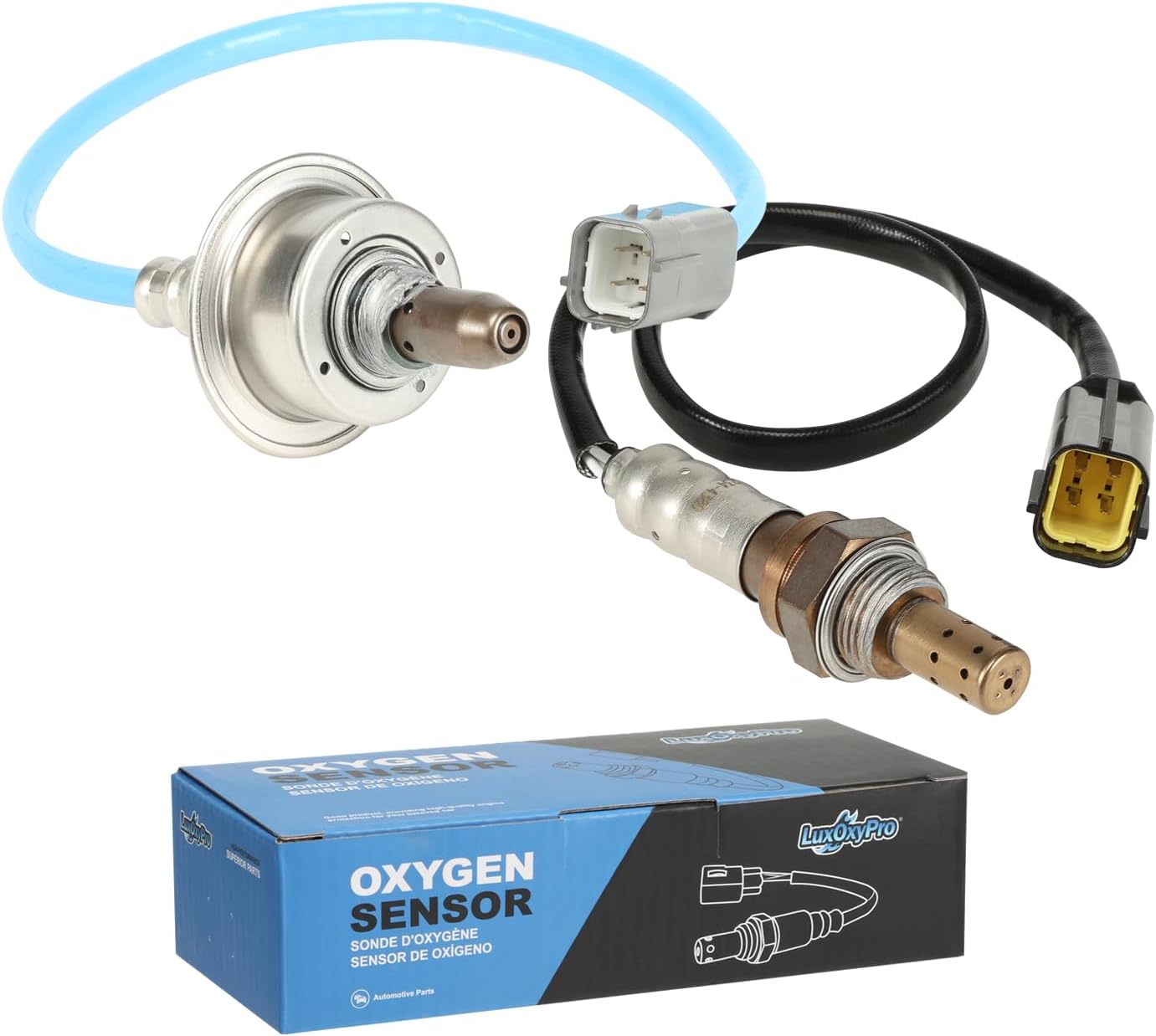 Oxygen O2 Sensor Upstream and Downstream for Nissan Cube 1.8L L4 2010, for Versa Sentra 1.8L 2.0L L4 2010-2012, Replace 234-9096 234-4380 2Pcs