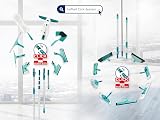 Leifheit Kit Balai Serpillière Seau à roulettes Profi XL, housse Micro Duo - 9