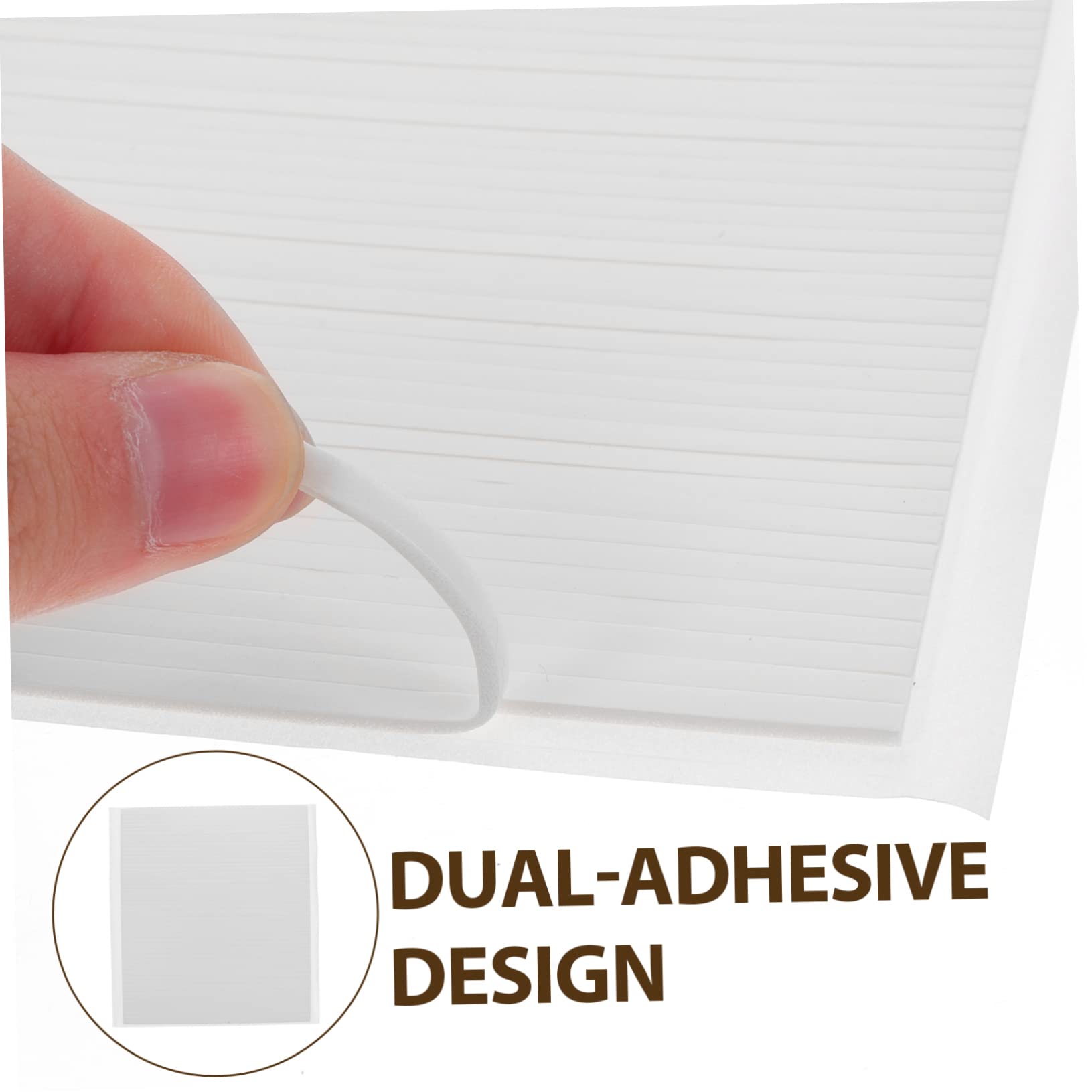 SHINEOFI 24hojas Tiras De Espuma Adhesiva Doble Cara Eva Para Manualidades Decoración De Tarjetas y Proyectos De Scrapbooking