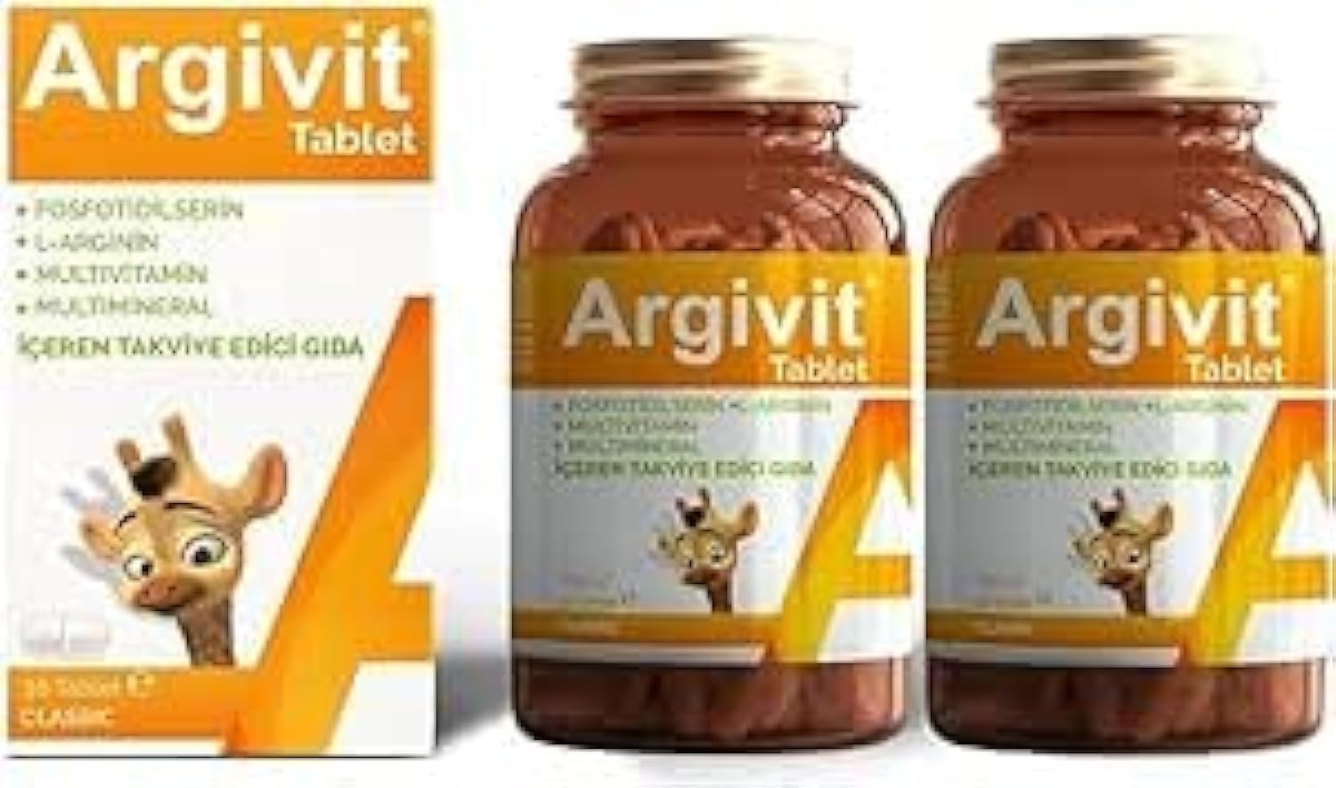 Argivit Classic 30 Tablets Pack of 2 : Buy Online at Best Price in KSA ...