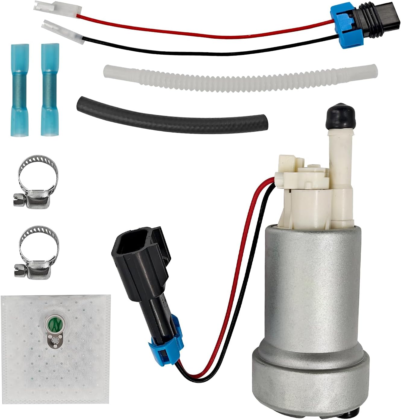 F90000295 535LPH In-Tank Fuel Pump High Performance E85 Fuel Pump with QFS Kit