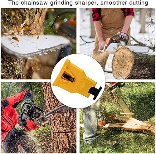 image for AAA decor Chainsaw Sharpener Portable Chain Saw Blade Teeth Sharpener 