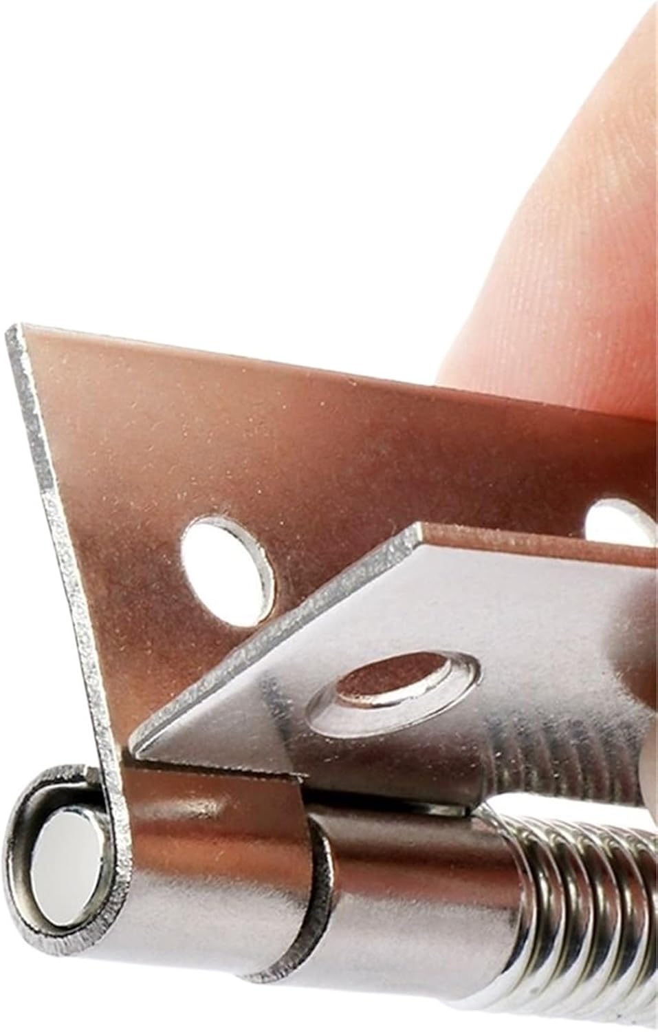 1pc Closing Spring Hinge Stainless Steel Door Hinges Automatic Closing Positioning Cabinet Hinge Furniture Hardware(2 Inch)
